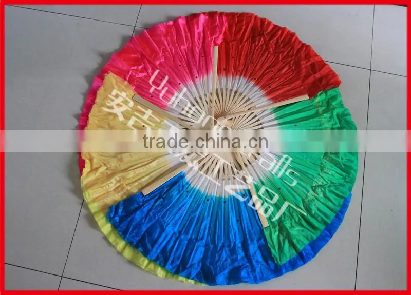 2015 Hot belly silk hand fan