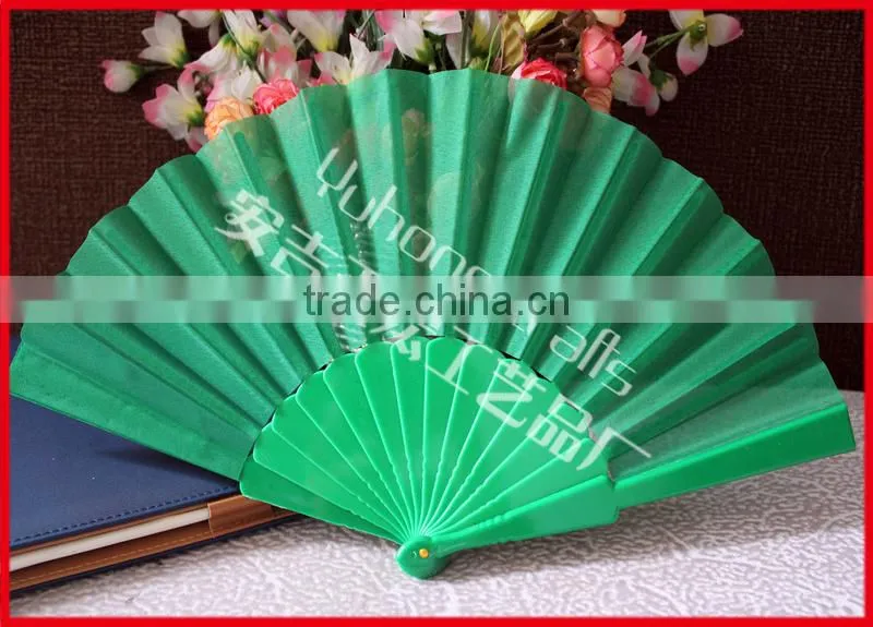 Spanish style plastic crafts hand fan