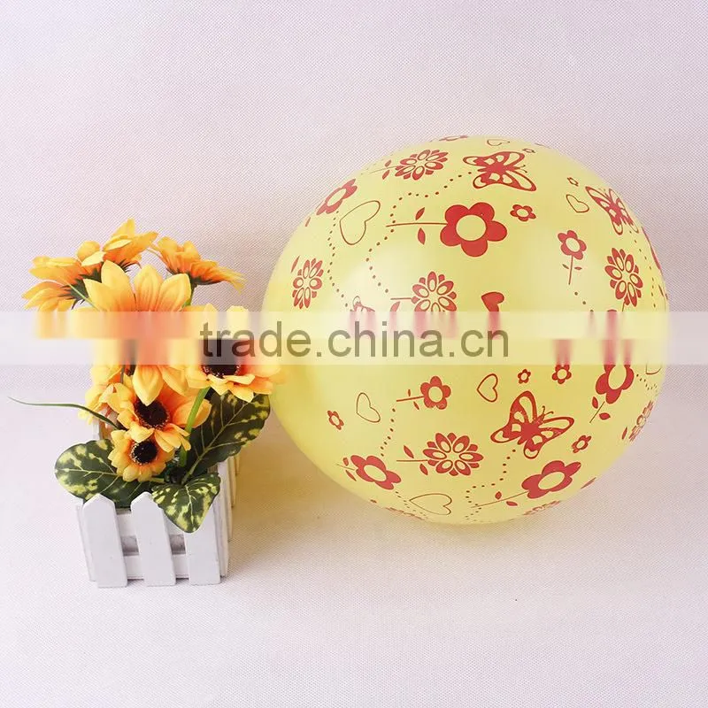 12 Inch Printed Balloon Happy Birthday Balloon Latex Balloon Wholesale