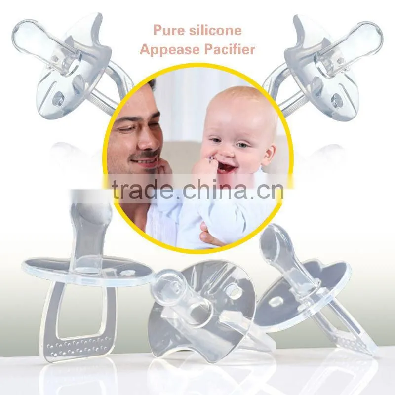 Safe baby teether soft silicone teether