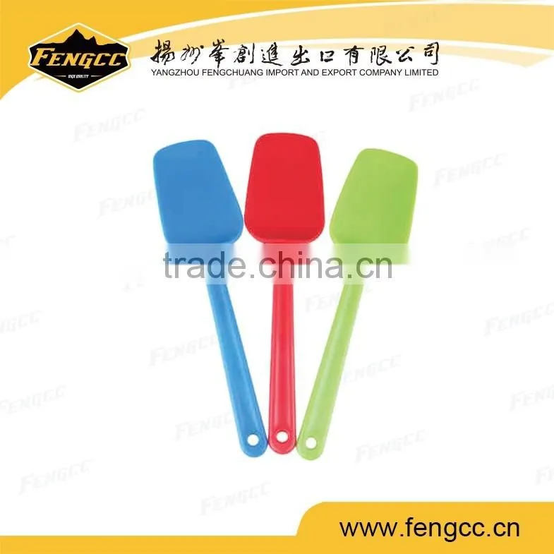 Heat Resistant Food Grade solid Silicone Rubber Spatula For Baking