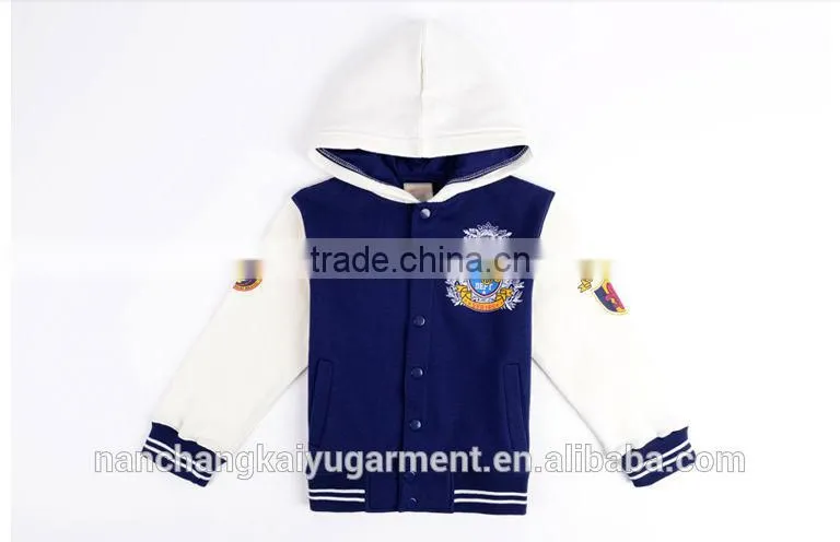 wholesale hoodies fleece embroidery hoodie for chirlden