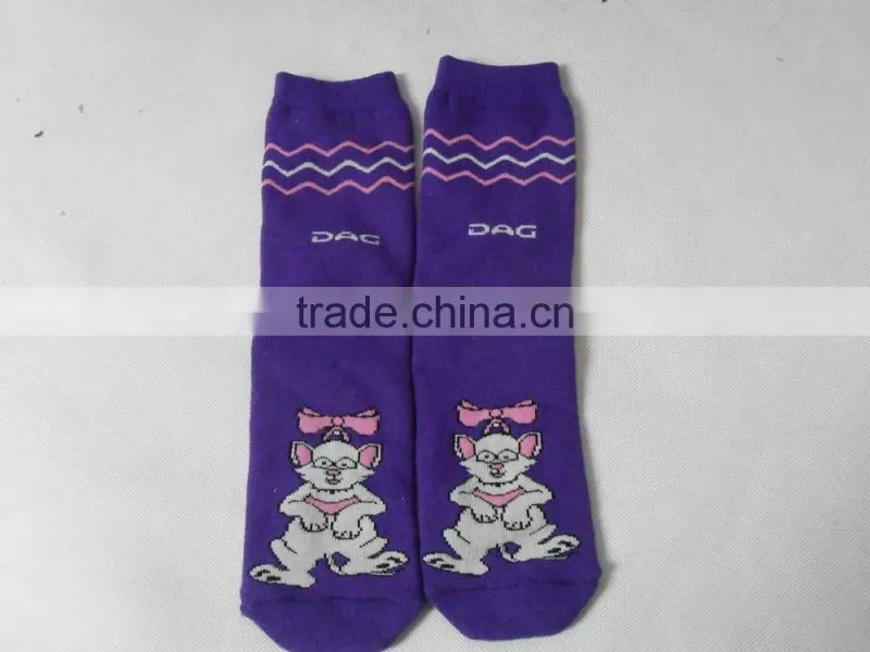 Custom Digital Print Cotton Sublimation Terry Socks