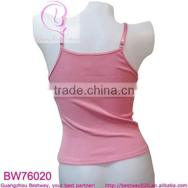 Wholesale ladies summer short camisoles tops underwear