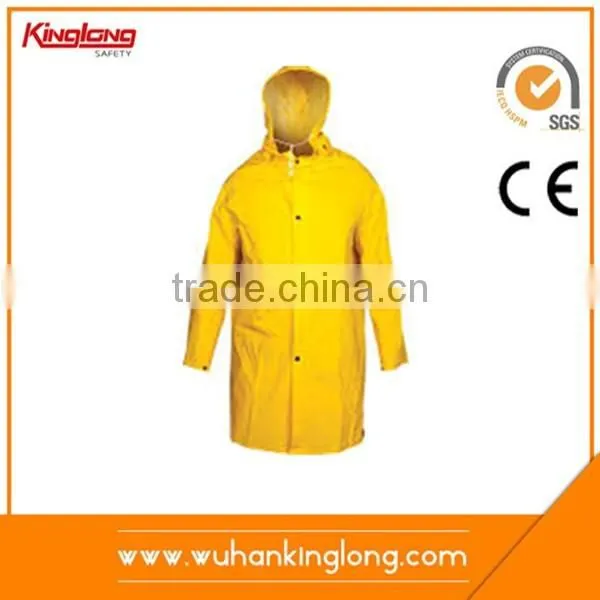 Wholesale plastic foldable rain jacket in high quality