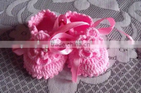 Hand made Crochet Baby and Toddler Shoes