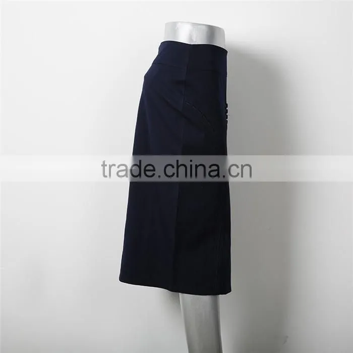 new design high waist narrow one piece skirt