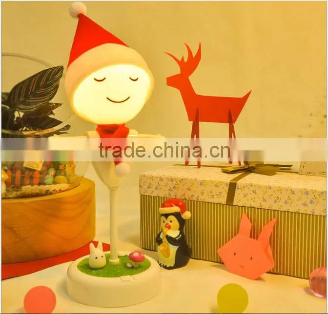 Portable scarecrow mini usb port decorative led night light for baby,kids,children,bedroom