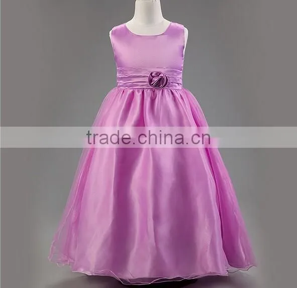 White Tulle Flower Girl Dresses Princess Pageant Party Birthday Wedding Dresses