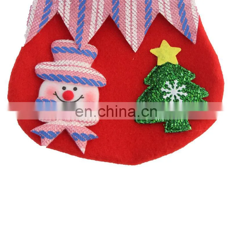 Snowman Santa Xmas Christmas Party bag christmas candy bag