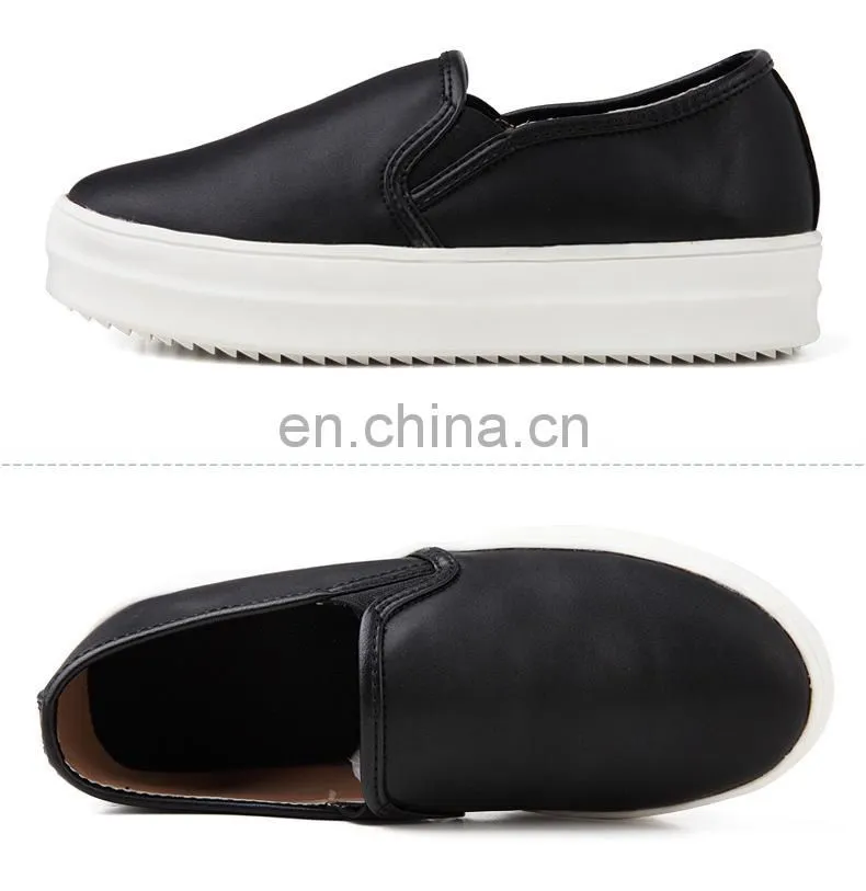 Wholesale leisure shoes canvas high heel sneakers