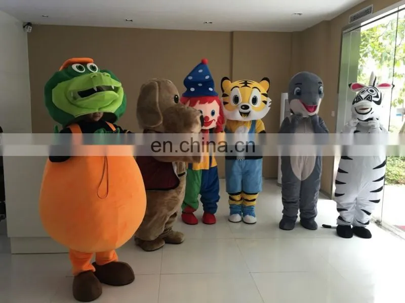 popular clown mascot costume,lovely joker mascot costume,performance mascots
