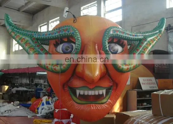 Customized Inflatable Gas Mask Replica for Holloween Decoration