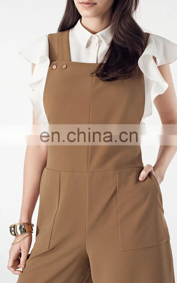 Wholesale Women Summer Fashion Playsuit pants romper jumpsuit kaki