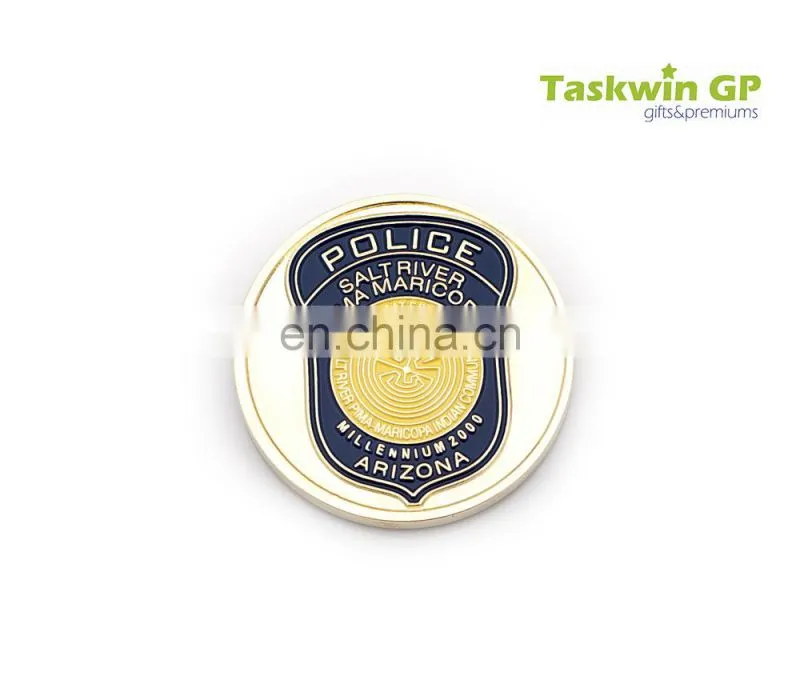 Metal making and Detail clear Souvenir Coin gift