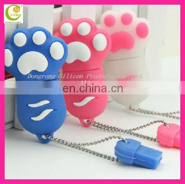 Top selling high quality usb flash drive cartoon & &soft pvc usb cover & silicone usb cases
