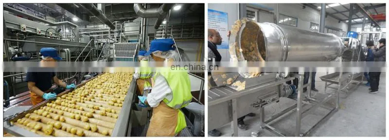 full automatic Potato chips making machine with automatic potato chips packing