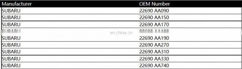 Oxygen Sensor for Su baru Forester Impreza Legacy OEM# 22690-AA170 22690-AA180