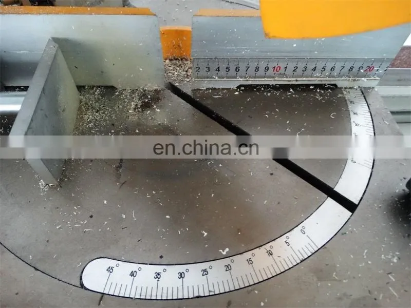 PVC Window Door Cutting Saw / UPVC Double Head Mitre Saw PVC Window Machine
