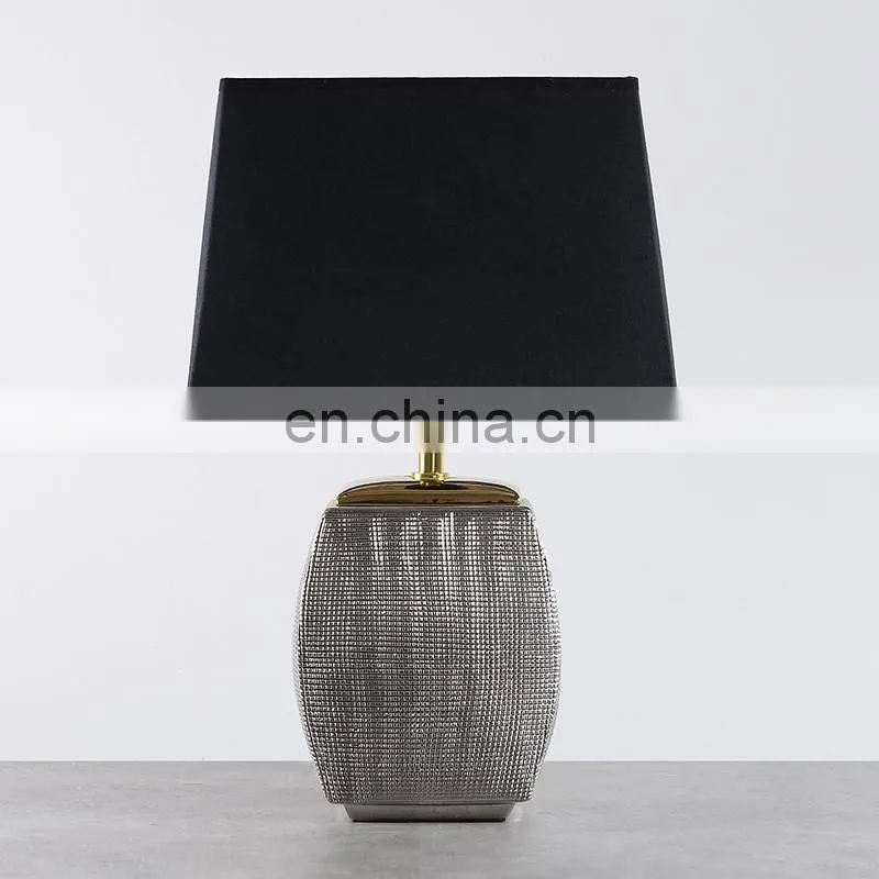 New design ceramic material LED table lamp for indoor room