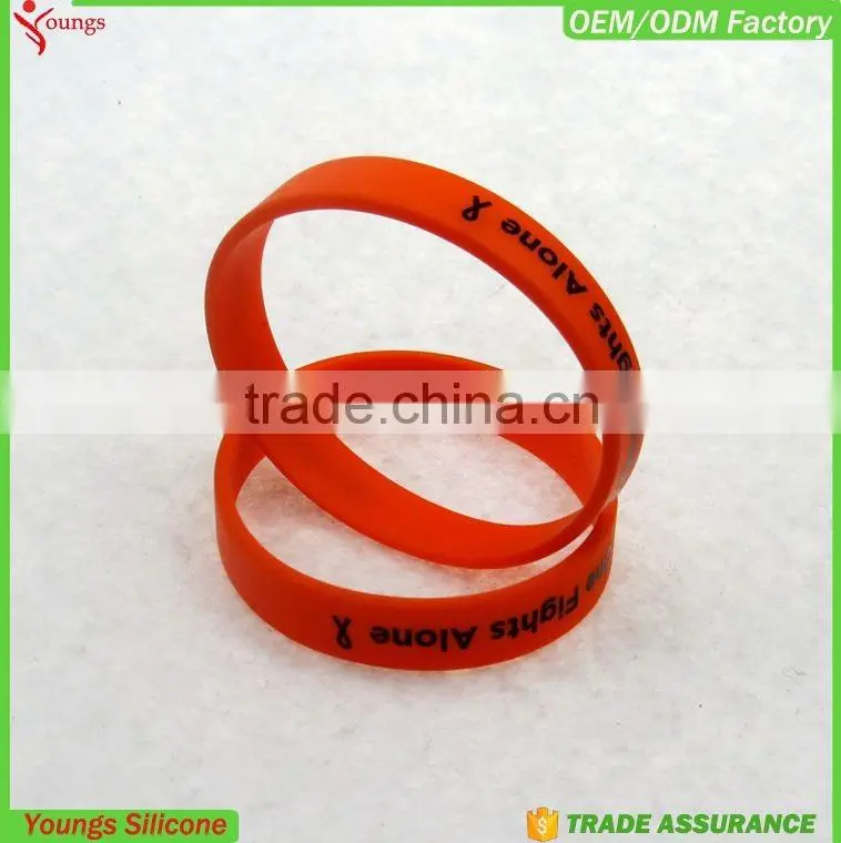 Summer bracelet 2016 FDA Silicone Rubber Bracelet Wrist hand Bangle Bracelet