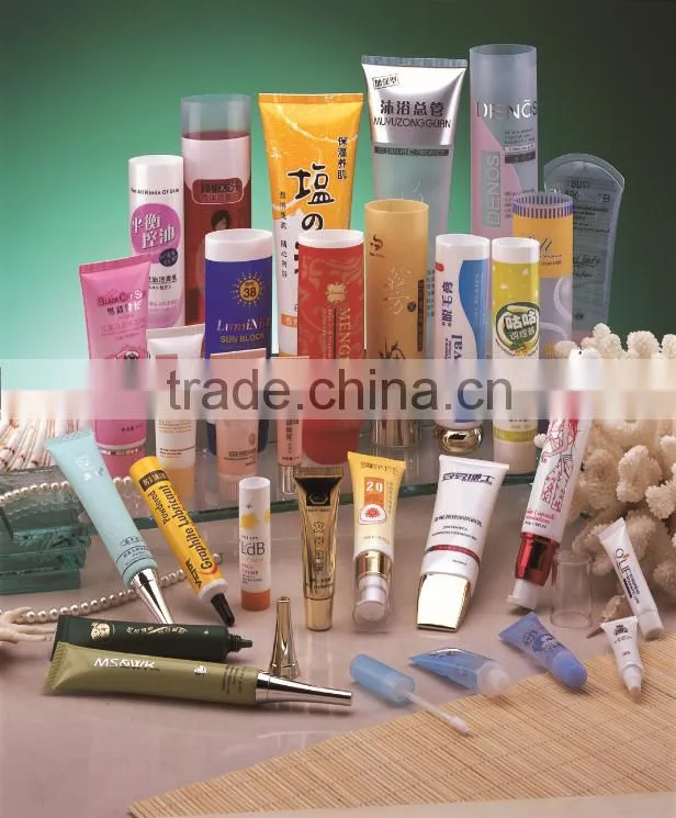 35mm Popular cosmetic soft tube for cosmetic packaging plastic packaging tube with screw cap