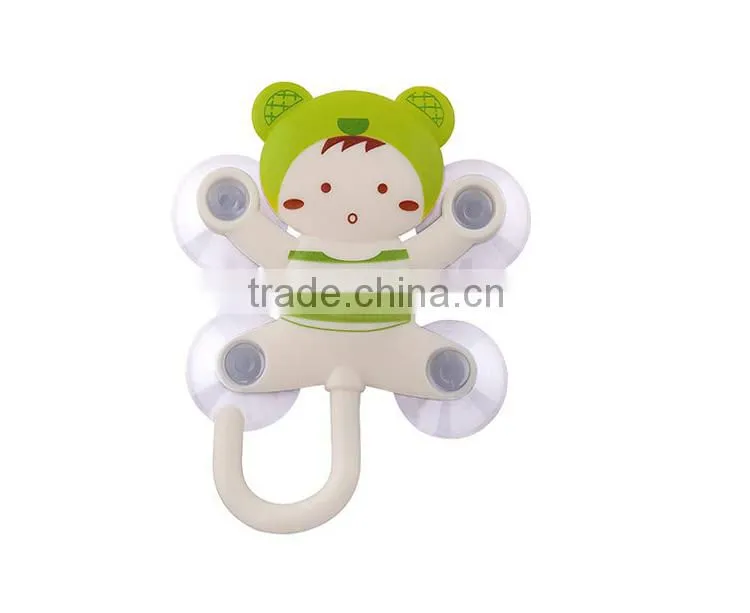 Novelty Plastic Suction Cups Hooks For Hanging 2Pcs/Set