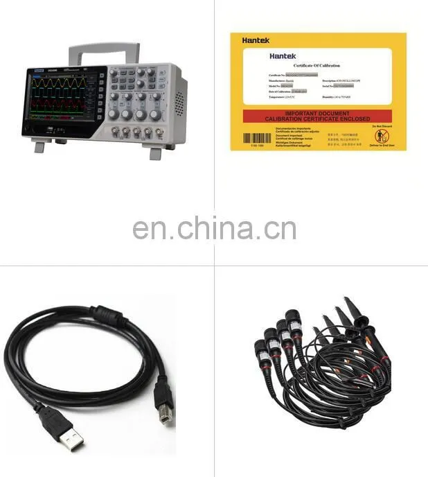 Hantek DSO4254B Digital Oscilloscope Storage Bench Type 4 CH 64K 1GS/s 250MHz Bandwidth