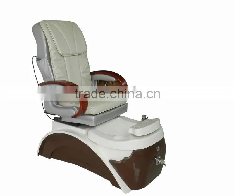 2015 Black salon pedicure spa massage chair, footsie bath pedicure spa chair, used pedicure chair