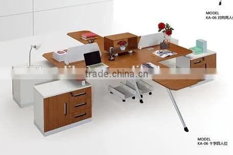 modular workstation/China 4 people office workstation office workstations modular/office cubicle workstation KA-08