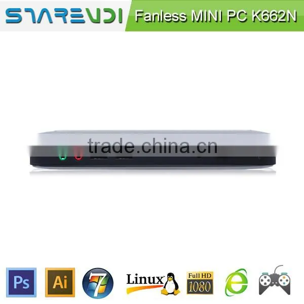 smart pc for educational quad core J1900 fanless cpu embedded with win7 os/2 USB 3.0