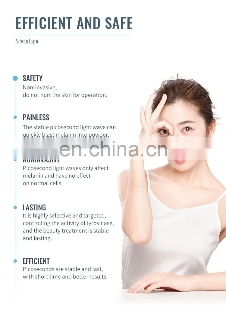 Hottest New Design Pico Tattoo Removal Laser Machine CE Approval
