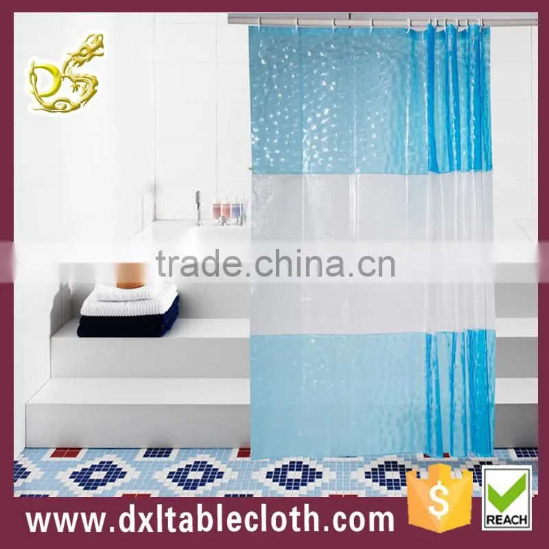 2015 Good selling peva shower curtain thick shower curtain