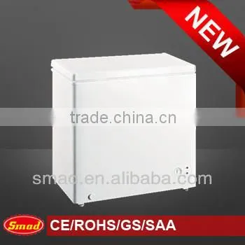 138L glass door freezer ice cream freezer display freezer
