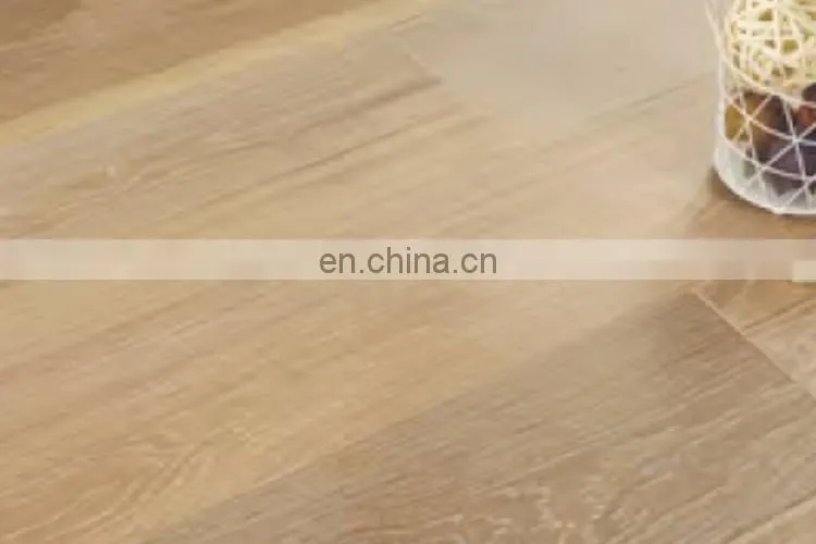 Bergeim Floors Multi-Layer white base and white brushed Engineered Wood Flooring Oak