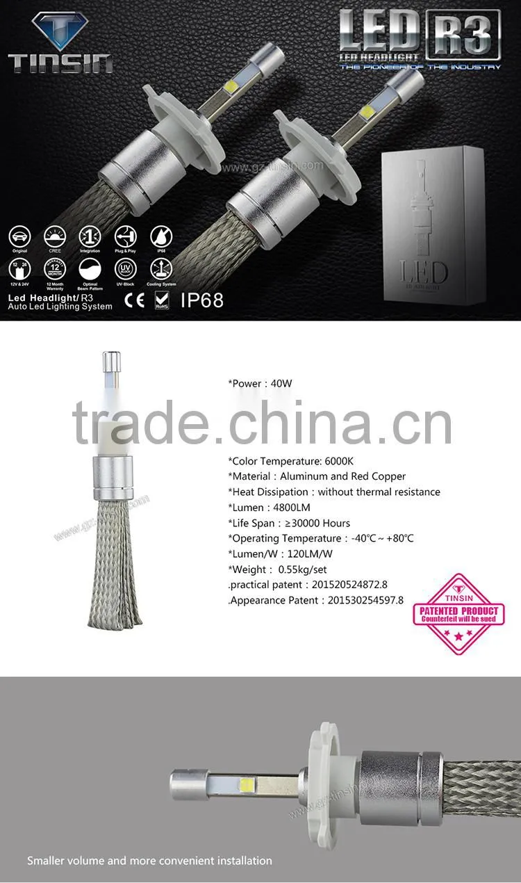 new products 2015 innovative product auto led h4 car led headlight