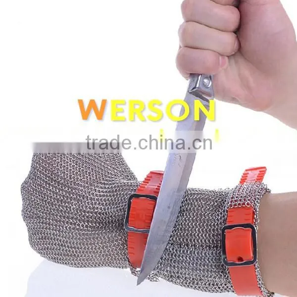 Stainless steel ring mesh gloves for cutting resistance ,304,316 | generalmesh