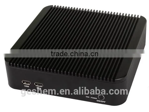 Fanless embedded industrial mini computer with 1RS232 and 6USB