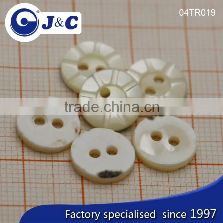 J&C Trocas shell buttons for fashion shirt.TR019,020