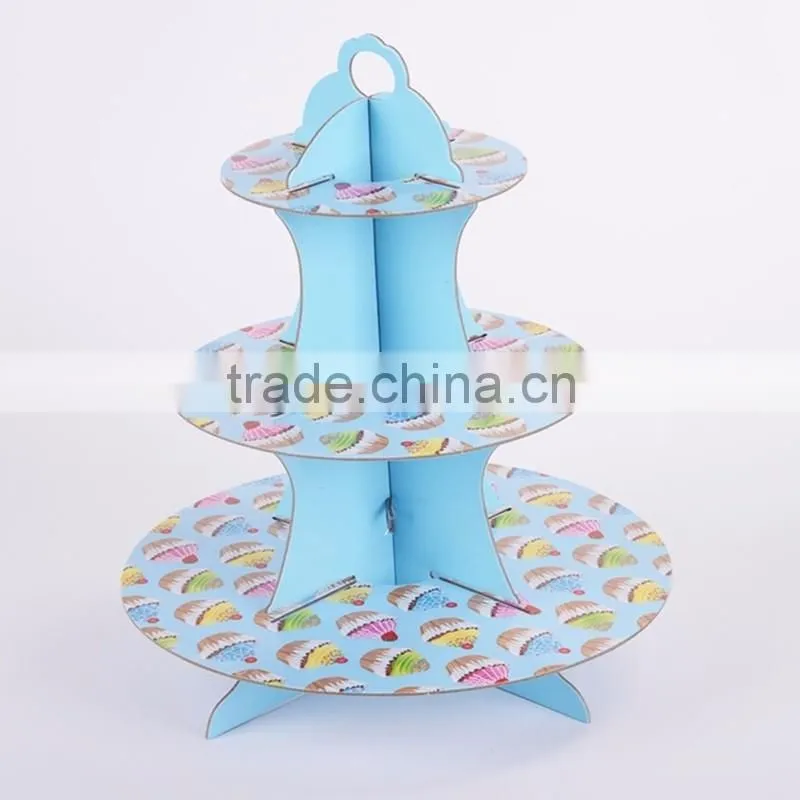 Chinese factory supplier high end store printing cardboard promotion display shelf