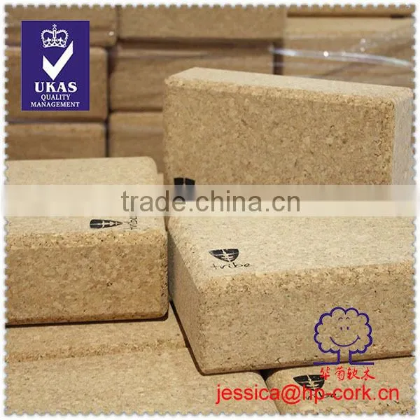 yoga block cork