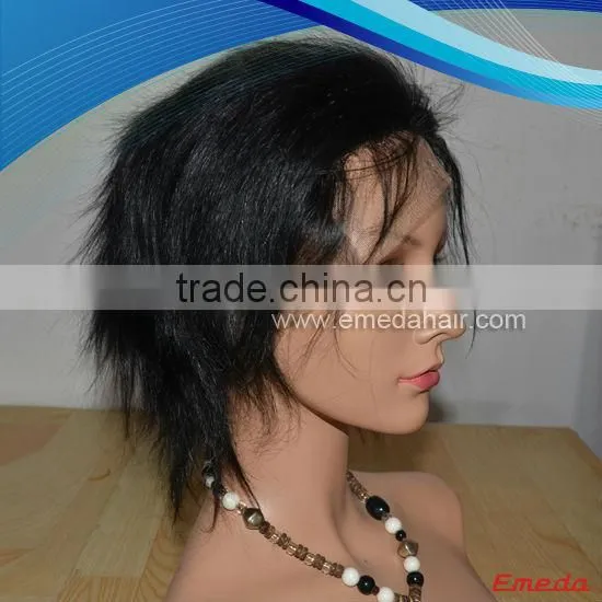 wholesale cheap human hair photos of wigs for men lace wig man