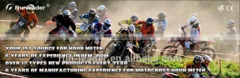 Digital Inductive Waterproof Tiny Tach Hour Meter Tachometer Used For Motocross Dirt Bike Boat Marine Generator