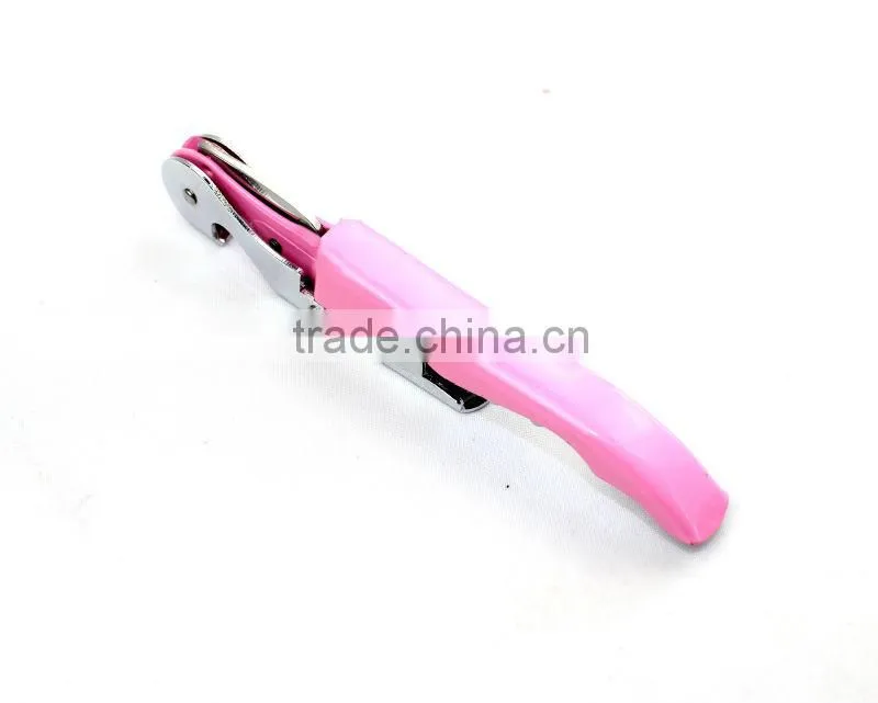Pretty pink sea horse corkscrew
