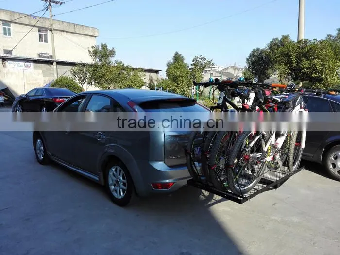 Top Sales Rear Mounted metal car bike rack