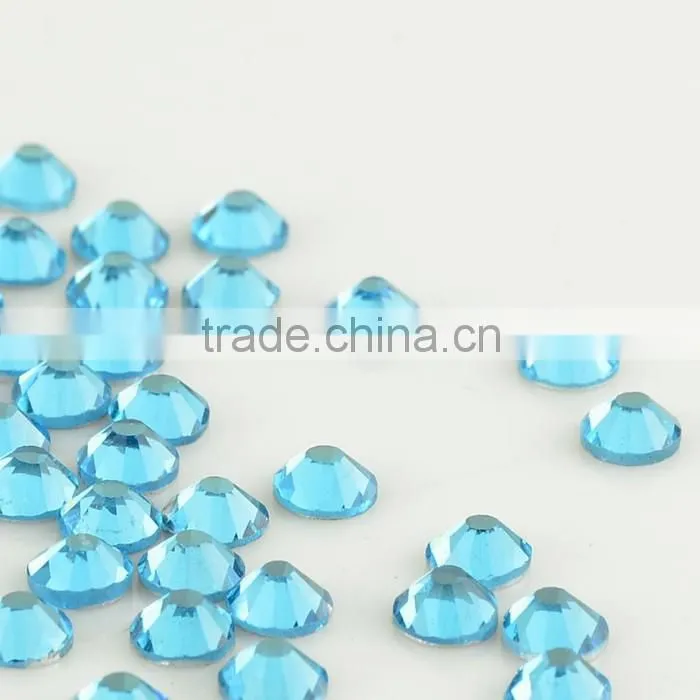 Factory direct sale rhinestone non hotfix, Non-Hot Fix flatback Rhinestones for nail art decoration