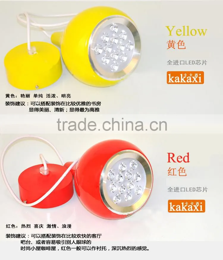 Gourd LED led chandelier Pendant Lights 15W 18W Bar LED Restaurant Droplight