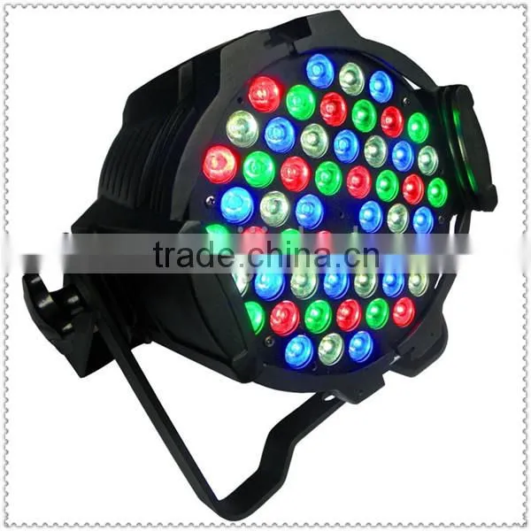 Five colors die-casting 54 3w RGBWA led par light par 64 led