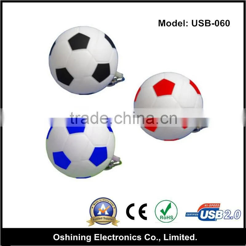 Mini Football Shape Bulk Cheap Plastic USB Flash Drive ( USB-060 )