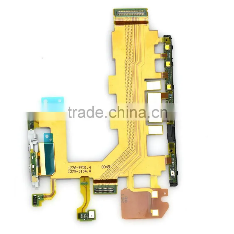 China manufacturer power flex for xperia z2 power button flex cable